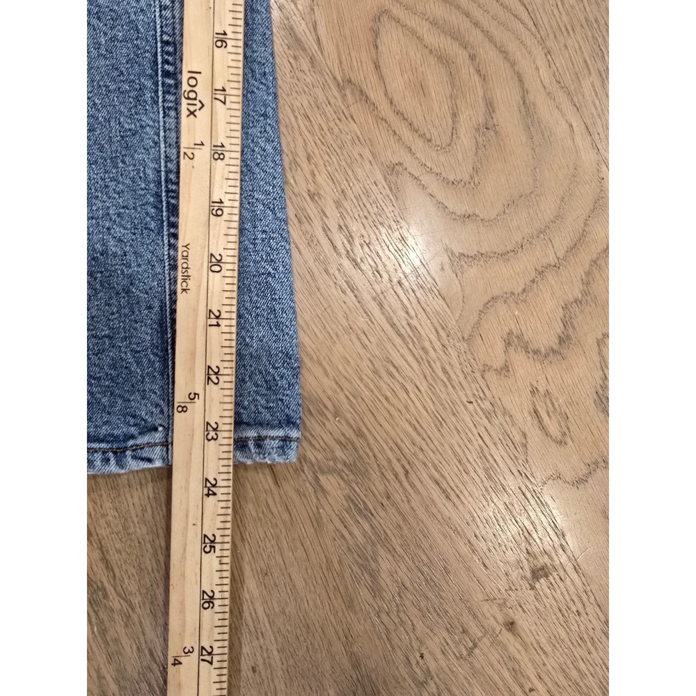 AGOLDE Riley High Rise Straight Jeans Light Wash Distressed‎ Size   25 - Picture 6 of 10